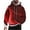 Mens Hoodies Sweatshirts Red, variant on Mens Big & Tall Hoodies Sweatshirts M-4X Plus Size Pullover Long Sleeve Tops with Pocket Casual Basic Loose Comfort Gradient Printed Hoodie