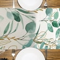 thumbnail image 4 of 13 x 72 pulgadas Decoración de verano Mesa de comedor floral Bandera de mesa Vacaciones de temporada decoración floral de primavera Interior de la granja, 4 of 5