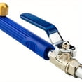 thumbnail image 2 of High Pressure Power Washer Attachment Wand, Hydro Jet Water Hose Nozzle,Watering Sprayer Cleaning Tool, Wand Lance for Gutter Patio Car Pet Window Glass, 2 of 8