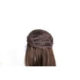 thumbnail image 5 of Onedor 23" Curly Hair Women Ladies 3/4 Half Wig Premium Japanese Synthetic Premium Japanese High-Temperature Fiber fibers Wigs with Secured Mesh Head Cap (Slightly Curl, R4), 5 of 6