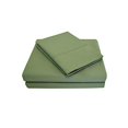 thumbnail image 2 of Luxor Treasures P300TWSH SLSG 300 Twin Sheet Set, Percale Solid Patterned - Sage, 2 of 10