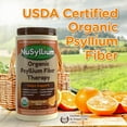 thumbnail image 5 of Nusyllium Organic Natural Fiber Drink Mix, Natural Orange Flavor, 30.5 Oz, 5 of 6