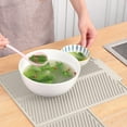 thumbnail image 4 of Silicone Drip Mat for Kitchen Sink, Dish Drying Mat with Heat Insulation, Foldable Fruit and Vegetable Drainer, Space Saving Countertop Pad, 4 of 6