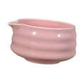 thumbnail image 2 of DOLITY Ceramic Matcha Bowl Portable for Mixing Unique Handmade Porcelain Tea Making Pink, 2 of 9