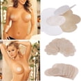 thumbnail image 4 of 10 Pares de almohadilla protectora de cubierta de dulces para autoadhesivo invisible pezón Pasties Etiqueta Redonda Flor en Forma de corazónpangjing, 4 of 4