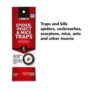 Eliminator Single Use Spider & Insect Traps, 2 Count