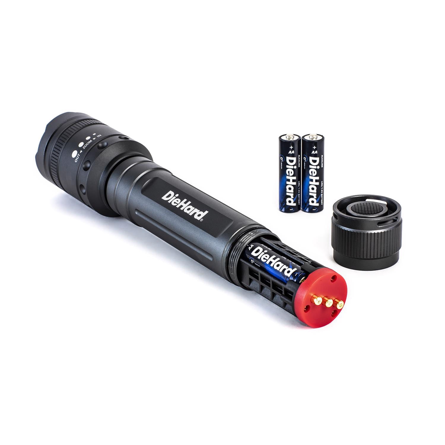 DieHard 41-6124 2,400-Lumen Twist Focus Flashlight