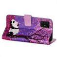 thumbnail image 3 of Dteck Case For Samsung Galaxy A71 4G (6.7 inch), Magnetic Patterned Strap Folio PU Leather Wallet Case Card Slots Pocket Flip Stand TPU Protective Phone Cover ,Flower and Panda, 3 of 3