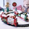 Plutyo Gift Tracks Set Xmas Train Lights Toys And Sounds Christmas Railway Train Education