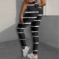 thumbnail image 3 of Puntoco Mujeres Moda Cintura Alta Deporte Fitness Arco No Posicionado Impresión Yoga Pantalones Puntoco Puntoco-1653, 3 of 7