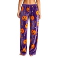 thumbnail image 4 of Trgacdwlo Ghost Graphic Spooky Halloween Pajamas Women Pants Loungewear Fall Womens Sleep Pants Elastic Waist Comfy Soft Women's Pajama Bottoms, 4 of 5