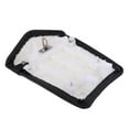 thumbnail image 4 of Almencla Black Rear Seat Passenger Pillion Artificial Leather For -03, 4 of 8