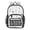 Hearts and String Garland, variant on PVC Transparent Backpacks Clear Backpack for Travel and Outings Hearts and String Garland