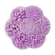 thumbnail image 4 of 2800 piezas de tamaño Sunnimix medias perlas adornos para prendas brillo satinado sueltas para joyería púrpura violeta, 4 of 7