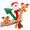 3*Big, variant on Christmas Slap Bracelets Xmas Slap Bands Christmas Theme Party Toys Favors Gifts with Santa Claus Snowman for Classroom Exchange Gift Christmas Decor