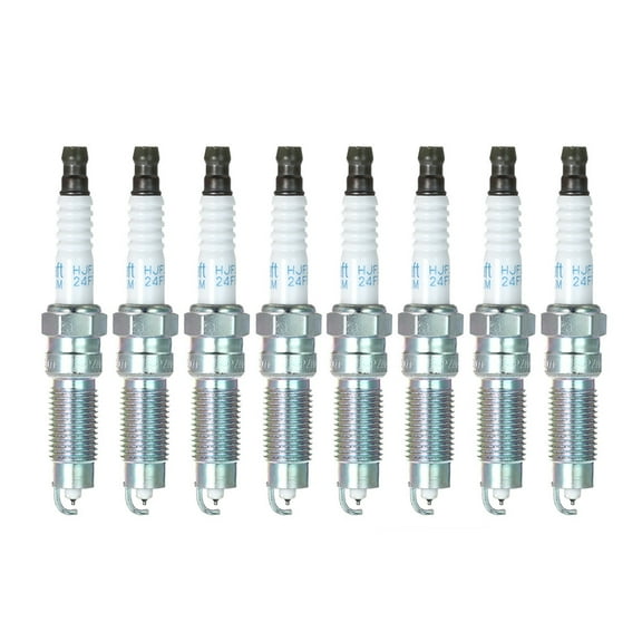Double Platinum Spark Plugs Motorcraft SP-509 HJFS-24FP For Ford (Pack of 8)