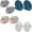 Combination color, variant on Durable Plastic Socket Hook Storage Rack Space Saving Wall Mount Home Office