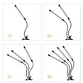 thumbnail image 4 of Labymos USB Plant Grow Light Red & Blue Full Spectrum Lighting Angle Adjustable Desktop Clamp, 4 of 8