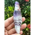 thumbnail image 4 of GAF TREASURES Large Raw Chevron Amethyst, Natural Chevron Amethyst Stone, Natural Rough Chevron Amethyst, Chevron Amethyst Rock (Chevron Amethyst, 1 Piece), 4 of 8
