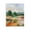 Springtime Countryside Landscape, variant on Stupell Industries Across The River Abstract Landscape Painting Black Floater Framed Art Print Wall Art, 17 x 21