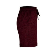 Biker Shorts For Women Drawstring Soft Activewear Comfy With Pockets Yoga Shorts L