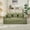 Green + Primary Living Space + Classic + Foam + Chenille + Chenille, variant on Comfy Convertible Folding Mattress Couch, Floor Sofa Bed, Chenille Floor Sofa with Armrest, Floor Sofa Lounge Couch for Living Room Bedroom Lounge Studio-Gray,SF503GY