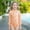 Orange, variant on Girls One-Piece Swimsuit, Long Sleeve Quick Dry Crew Neck Holiday Rashguard Suit Blue Size 5-6T