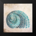 thumbnail image 2 of SD Graphics Studio 15x15 Black Modern Framed Museum Art Print Titled - Shell Type Border II, 2 of 5