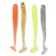 thumbnail image 5 of Kit De Señuelos De Pesca Blandos, Cebo Suave Con Cola En T, Artificial, Estirable, Reutilizable Para Pesca De Lubina, 5 of 7
