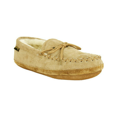 Old Friend Footwear Women's Soft Sole Sheepskin Moccasin Slippers (Best Ladies Sheepskin Slippers)