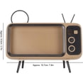 thumbnail image 3 of Soporte retro para teléfono de TV, soporte para teléfono estilo TV, soporte para teléfono para escritorio, soporte para teléfono móvil, soporte decorativo, soporte para teléfono móvil resistente a los, 3 of 7