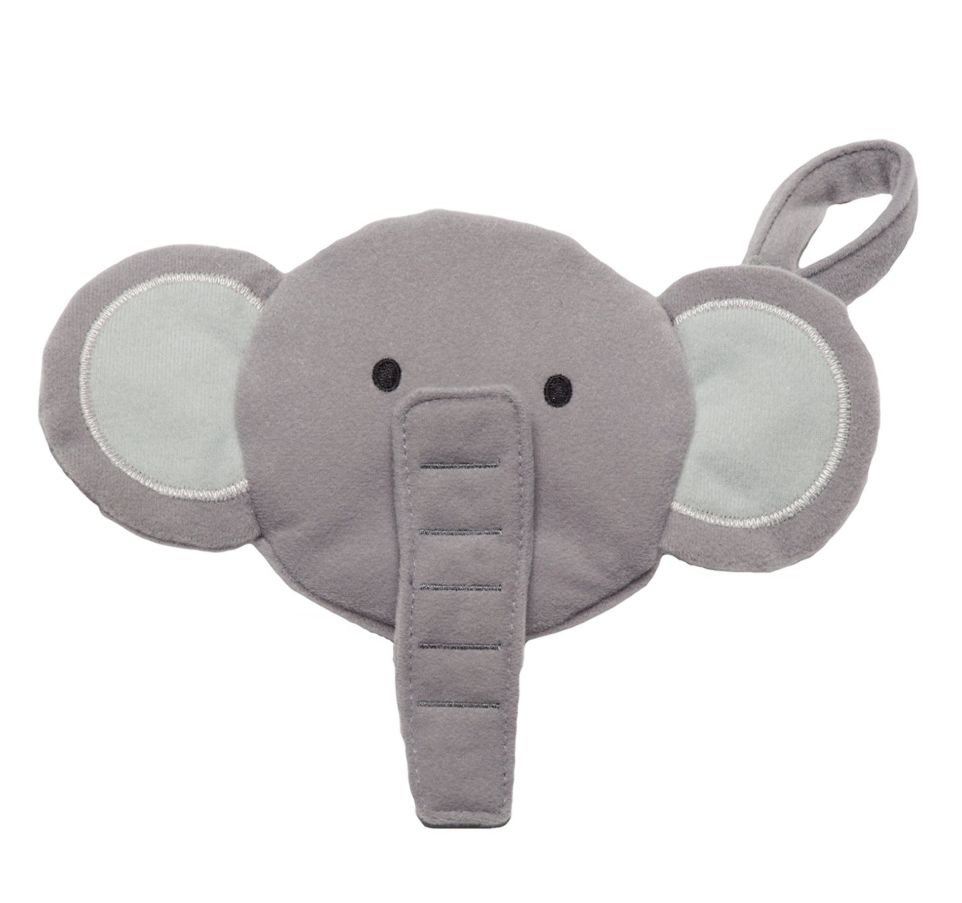 Pacifier Pal Pacifier Pocket and Toy - Holder to Protect and Keep Pacifiers Clean, Elephant