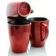thumbnail image 6 of Elama Harland 6 Piece 14 Ounce Stoneware Luxe and Large Dinner Mugs Red, 6 of 6