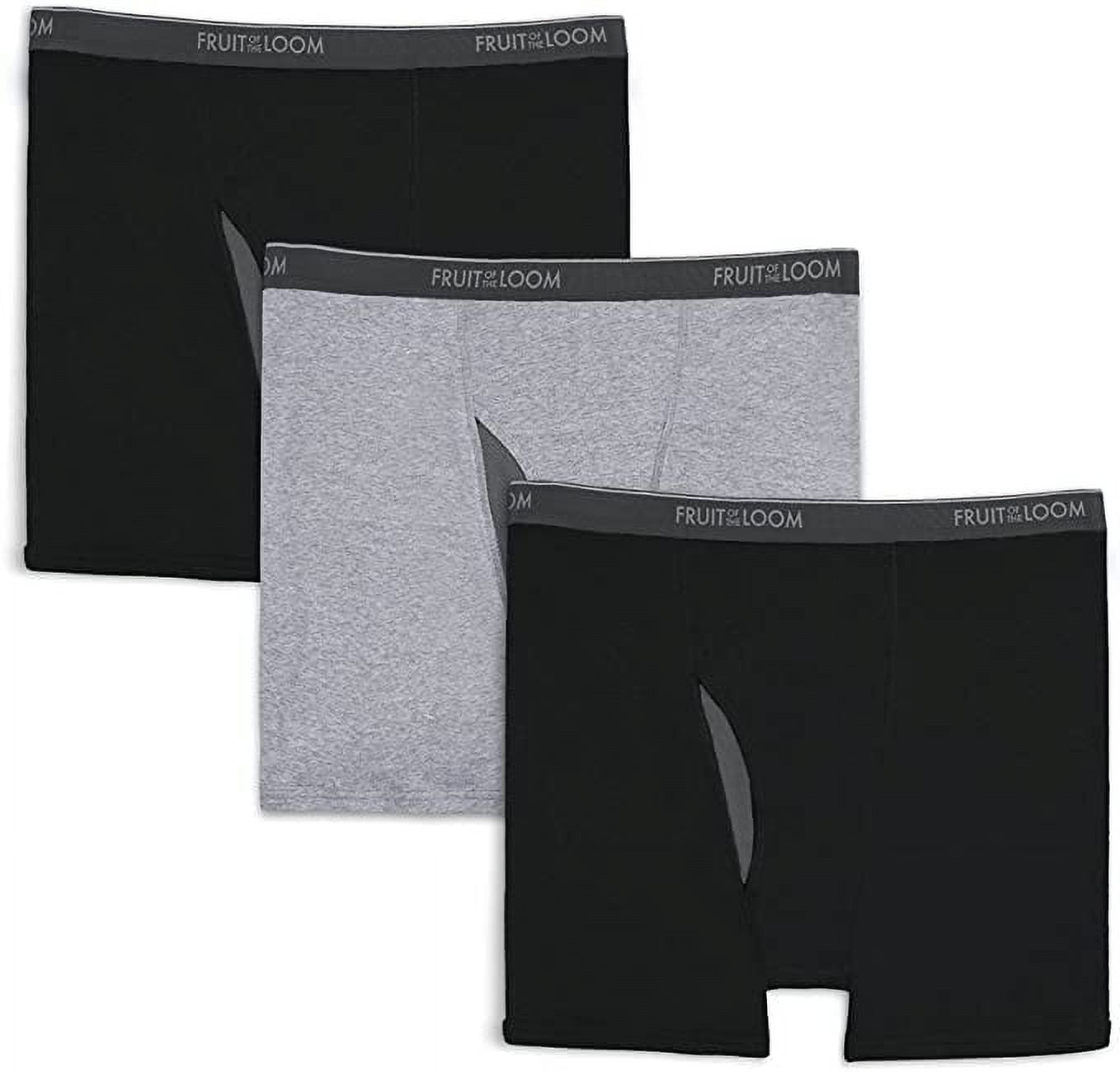 Fruit of the Loom Men's 4pk Ultra Flex Brief, Assorted, XX-Large