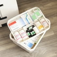 thumbnail image 4 of MesaSe Medicine Box Portable Plastic Home Medicine Case Health Care Drug First Aid Kit Storage Box, 4 of 6