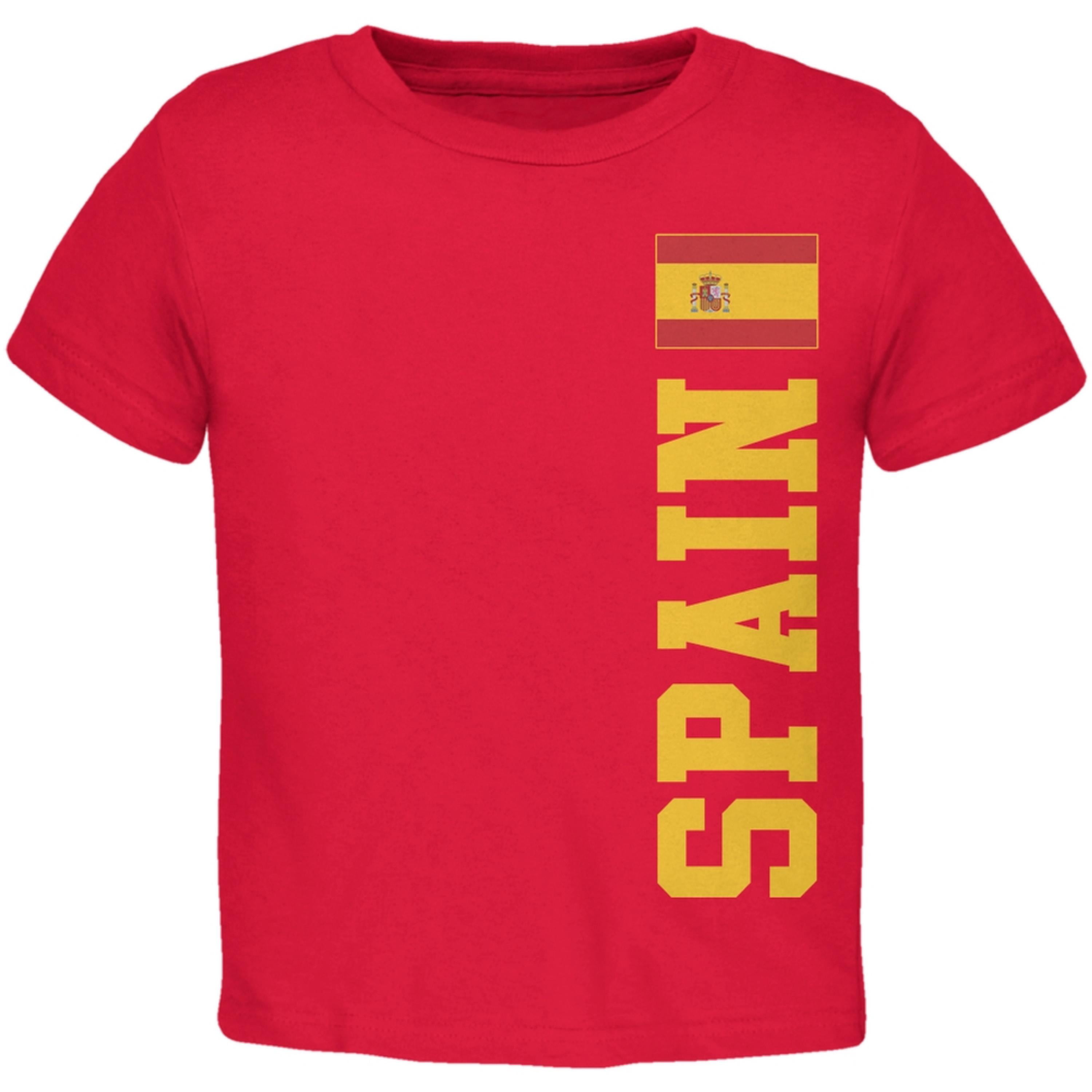 World Cup Spain Red Toddler TShirt 2T