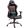 thumbnail image 1 of HD8000 Series Chaise Gaming avec Coussin Lombaire de Massage Rouge, 1 of 10