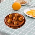 thumbnail image 6 of kowaku Conch Dish Ceramic Conch Baking Plate Sturdy Multipurpose Kitchen Tools Escargot Plate for Travel Restaurant Home Cooking BBQ, 6 of 9