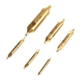 thumbnail image 2 of 6Pcs Double-Ended Center Drill Set Location Drill Bit for Precise Metalworking 1+1.5+2+2.5+3+4, 2 of 10