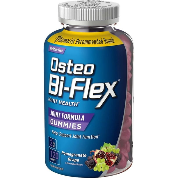 Osteo BiFlex Joint Formula Gummies, Pomegranate Grape 120 ea Walmart