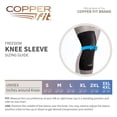 thumbnail image 3 of Manguito de compresión para rodilla Copper Fit Freedom Black Medium, 3 of 5
