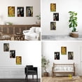 thumbnail image 2 of Cuadro Decorativo Tríptico Vertical Arte Besos Famosos Canvas Revolution  Set De 3 Cuadros 30x45 cm, 2 of 5