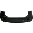 thumbnail image 4 of CAPA For 13-15 CX9 Rear Bumper Cover w/o Park Assist Sensor Holes MA1100214, 4 of 5