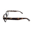 thumbnail image 4 of Eyebobs Fare N Square 2312-16 Unisex Square Frame Eyeglasses in Tortoise/White Stripes 51 mm, 4 of 4