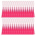 thumbnail image 1 of Unique Bargains 13cm/5 Inch Bookmark Tassels, Soft Silky Floss Cord Loop Mini Tassels for Craft DIY Rose Red 100 Pack, 1 of 5