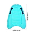 thumbnail image 3 of LangPing Inflatable Surfboard Bodyboard - Lightweight Pool or Beach Board with Handles, Portable Design for Kids, Swimming, or Water Play, Durable and Fun for Summer Activities, 3 of 5