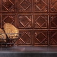 thumbnail image 6 of FASÄDE Traditional Style 4 Decorative Vinyl Backsplash 15 sq ft Kit in Moonstone Copper, 6 of 7