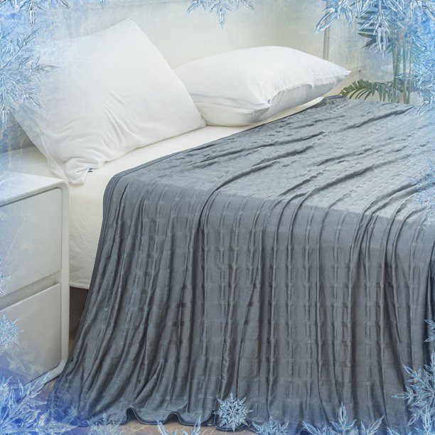 Elegear Revolutionary Cooling Blanket Queen, Absorbs Heat to Keep Body Cool for Night Sweats