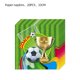 thumbnail image 5 of Tema de campeón de fútbol verde, Baby Shower, fútbol, vajilla desechable, vasos de papel, servilletas, platos, decoración de cumpleaños, 5 of 5