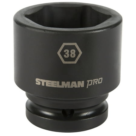 

STEELMAN PRO 79277 3/4-Inch Drive x 38mm 6-Point Impact Socket